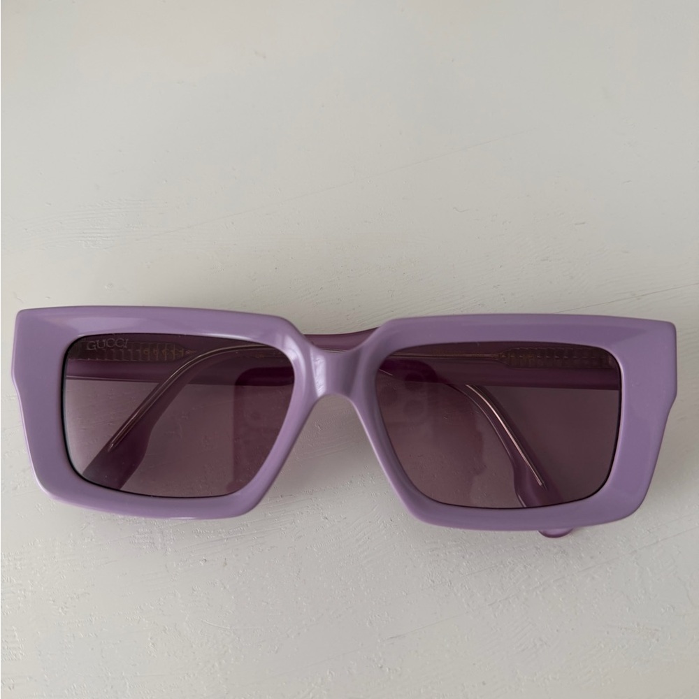 Purple Sunglasses Gucci